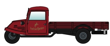 NPE Modellbau NA88025 - H0 Goliath GD 750 Tiefpritsche Freischems